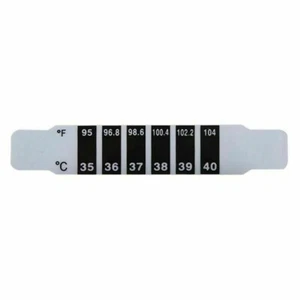 9 pcs Baby Thermometer Forehead Sticker Temperature Test Monitor/Fahrenheit - Picture 1 of 6