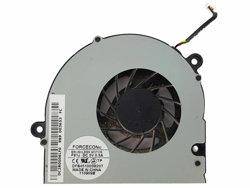 Emachines E725 CPU Thermal Cooling Fan 23.N2802.001 - Image 1 of 2