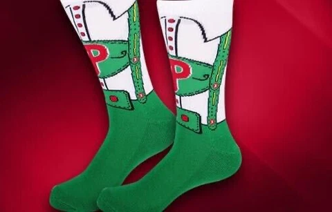 NEW PHILLIES GERMAN LEDERHOSEN SOCKS HERITAGE ADULT GREEN RED KNEE LONG SGA Cover