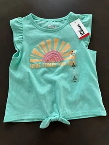 Epic Threads Girls Graphic Print sunshine t-shirt flutter Graphic top size 5t - Picture 1 of 6