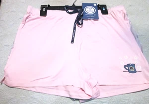 Life is Good Damen 2 PR Schlaf-/Lounge-Shorts Gr. L neu mit Etikett $ 58 - pink/grau - Bild 1 von 9