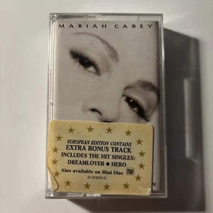 Mariah Carey Music Box Cassette Tape UK 1993 Columbia European Edition Bonus  - Picture 1 of 3
