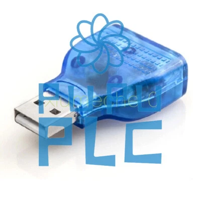 For PS/2 Mouse Keyboard USB To Dual 2 PS2 PS/2 Converter Adapter Blue - Image 1 of 4