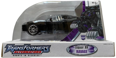 Transformers Alternators 1:24 Jaguar XK Ravage Action Figure NEW 2006 Cover