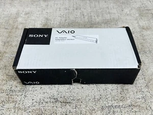 NEW Genuine Sony Vaio AC Adapter VGP-AC19V51 - New / Open Box - Picture 1 of 5