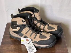Eddie Bauer Mens Cross Country Hiking Trail Boots Brown/Black Size 12 New No Box - Picture 1 of 8