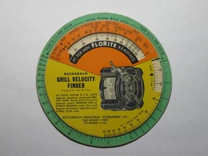 Vintage Bacharach Grill Geschwindigkeitssucher Florit Leserad - Bild 1 von 5