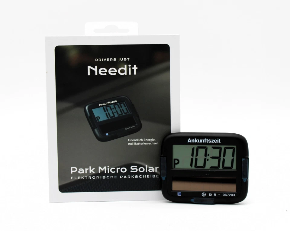 Needit Park Micro Solar Schwarz - Bild 1 von 1