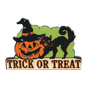 Department 56 6009821 Trick or Treat Schild - Neu in OVP - Bild 1 von 1