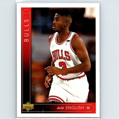 1993-94 Upper Deck - Jo Jo English #415 (RC) - Chicago Bulls - Image 1 of 2