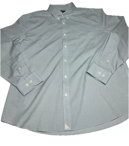 UNTUCKiT knitterfreies Kistler grünes Hemd mit Hahnentritt Knopfleiste Herren Größe XXL - Bild 1 von 8