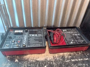 Fisher Transmitter TW-6 Pipe and Cable Locator (UNTESTED) - Foto 1 di 5