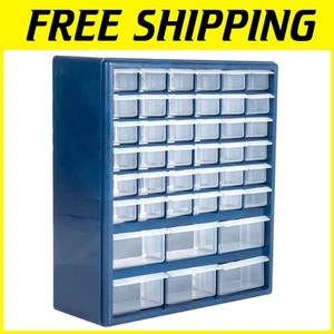 Plastic Storage Drawers – 42 Compartment Organizer - Picture 1 of 9