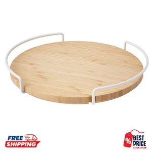 IKEA APTITLIG Rotating Bamboo Organizer Lazy Susan 28 cm / 11" New - Picture 1 of 5