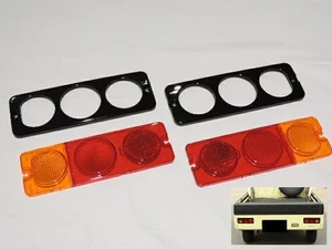Daihatsu Midget 2 K100P K100C Aug.1999-Jul.2001 Tail Light Lenses and Covers Set - Picture 1 of 2