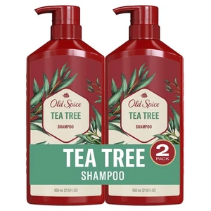 Tea Tree Shampoo Uomo, Capelli Idratati Più Sani Pieni, Confezione Doppia - Foto 1 di 9