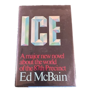 ICE: Major New Novel About The World 87th Precinct SIGNED 83’ Ed McClain HC - Picture 1 of 4