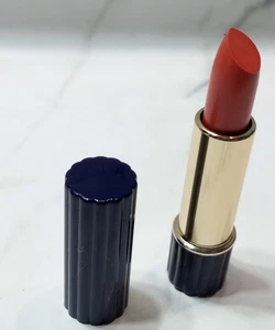 Estee Lauder All-Day Lipstick Frosted Apricot Blue Ribbed Tube Discontinued - Bild 1 von 4