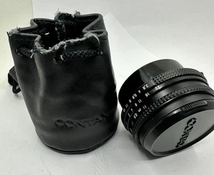 Contax Zeiss Tessar T Objektiv 45 mm f/2,8 mmj C/Y Mount mit Kappen und Tasche - Bild 1 von 10