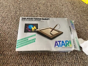 Vtg 1983 Atari Touch Tablet w/ Atari Artist Software RX 8053 in original box - Picture 1 of 14