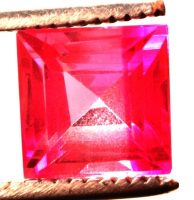 8.55 Cts. Natural Brazilian Bi-Color Tourmaline Square Shape Certified Gemstone - Image 1 of 4