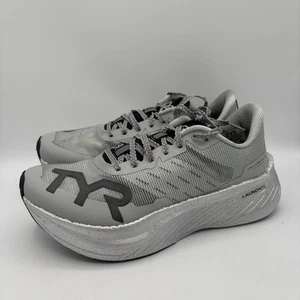 TYR Valkyrie Elite Carbon Schuhe Herren Größe 8,5 Silber Laufen Turnschuhe Einmal Getragen - Bild 1 von 10