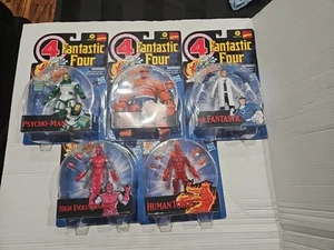 Fantastic Four Action Figures Set Of 5 Sold Together NEW - Picture 1 of 7