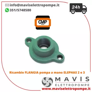 FLANGIA INFERIORE PER POMPA A MANO GMP ELEPHAS 2 O 3 - Foto 1 di 1