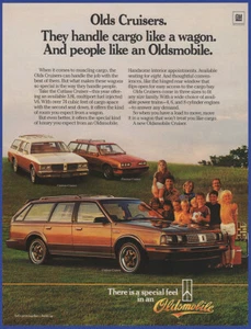 Pubblicità Stampa Vintage 1985 OLDSMOBILE Cutlass Personalizzata Firenza Cruiser Auto Ephemera Anni 80 - Foto 1 di 1