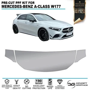 Bonnet Wing Stone Guard Kit PPF Paint Protection Film For Mercedes A35 A45 W177 - Picture 1 of 5