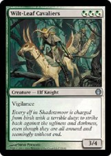 WILT-LEAF CAVALIERS Knights vs Dragons MTG Magic the Gathering Cards DJMagic
