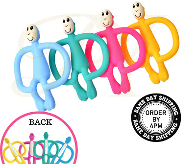 Baby Teething Toy Dancing Monkey Teether High Quality BPA Free FAST UK SHIPPING • 4.85£