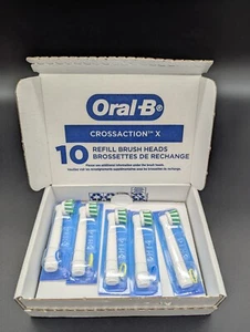 Oral-B Cross Action X - Testine di ricambio per spazzole - numero 10 - sigillate - Foto 1 di 4