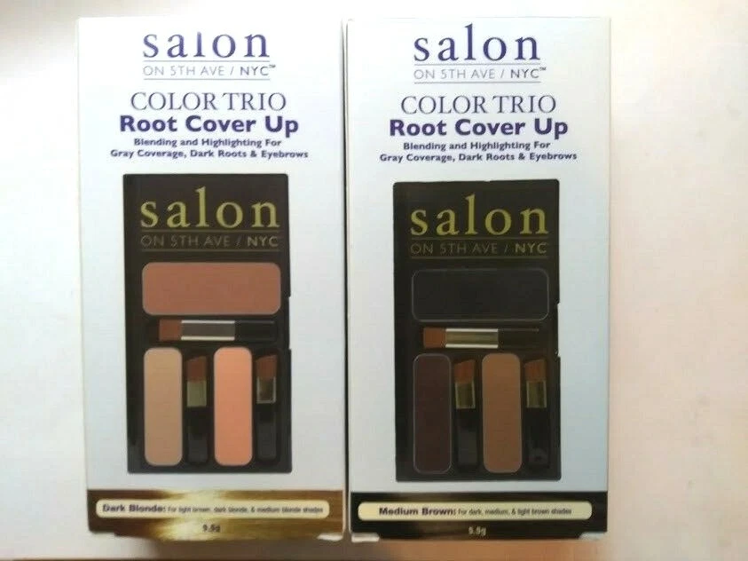 Polvo para cabello Salon on 5th Ave NYC Color Trio Root Cover Up a base de minerales elección Foto 1 de 1