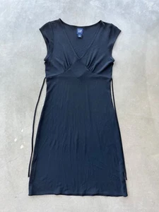 y2k gap black midi dress - Picture 1 of 3