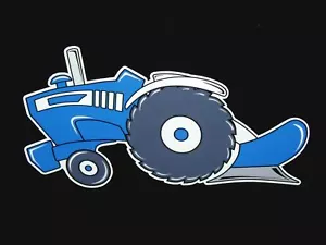 FORD, decalcomania lunga/ADESIVO opera originale "Tractor Swag Series" di Lower Forty F - Foto 1 di 4