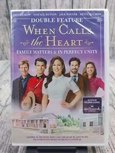 When Calls the Heart: Family Matters & In Perfect Unity Double Feature (DVD) New - Picture 1 of 2