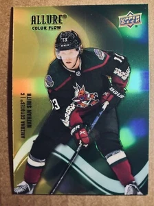 2022-23 Upper Deck Allure Hockey Color Flow Yellow-Green #SF-25 Nathan Smith - Picture 1 of 2