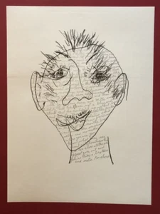 William Anastasi, ohne Titel, Siebdruck, 2001, handsigniert  - Bild 1 von 1