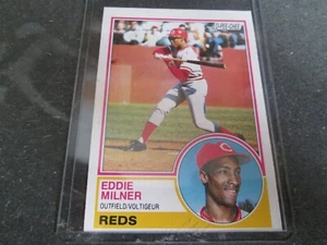 1983 O-Pee-Chee  BASEBALL CARD# 363 EDDIE MILNER  CINCINNATI REDS OPC - Picture 1 of 2
