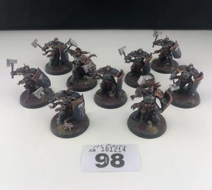9 x Warhammer Fantasy AOS Stormcast Eternals Liberators Fully Painted - Picture 1 of 6