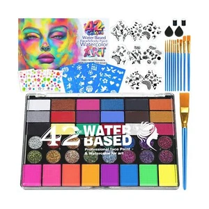 Kit de pintura facial profesional para niños – Facepai activado por agua de 42 colores - Imagen 1 de 7