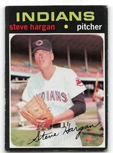 1971 Topps #375 STEVE HARGAN Cleveland Indians NICE CARD !!! - Picture 1 of 2