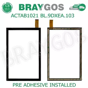 For ACER ACTAB1021 BL.9DXEA.103 10.1" Touch Screen Digitizer Glass With Adhesive - Picture 1 of 4