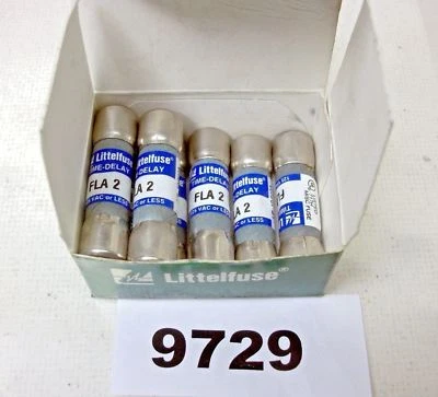 7 Littelfuse Midget Fuses FLA2 - Image 1 of 3