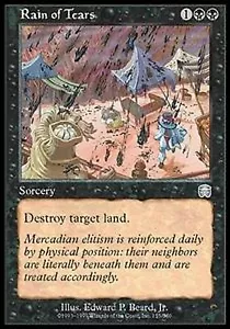 *MRM* FR/VF 4x Pluie de larmes (Rain of Tears) MTG MMQ - Picture 1 of 1