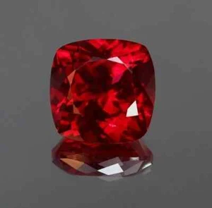 4.85 Ct Natural Red Ruby Cushion Cut Burma Certified Rare Loose Gemstone - Picture 1 of 9