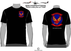 Camiseta HCS-5 Firehawks Logotipo Escuadrón Trasera D1, Producto con Licencia USN - Imagen 1 de 6