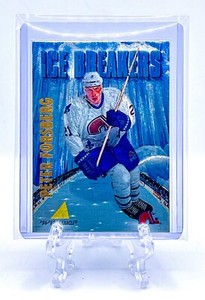 PETER FORSBERG 1994 Pinnacle #479 ICE BREAKERS RINK COLLECTION PARALLEL AVS HOF