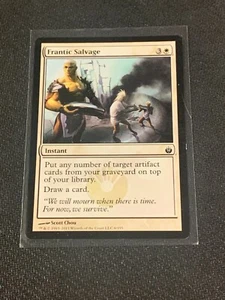 Magic the Gathering Mirrodin Besieged Frantic Salvage - Picture 1 of 2